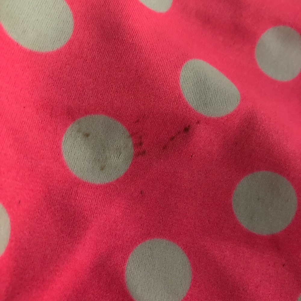 Victoria's Secret Hot Pink Polka Dot Tie-Side Swim Bottom - Picture 5 of 5